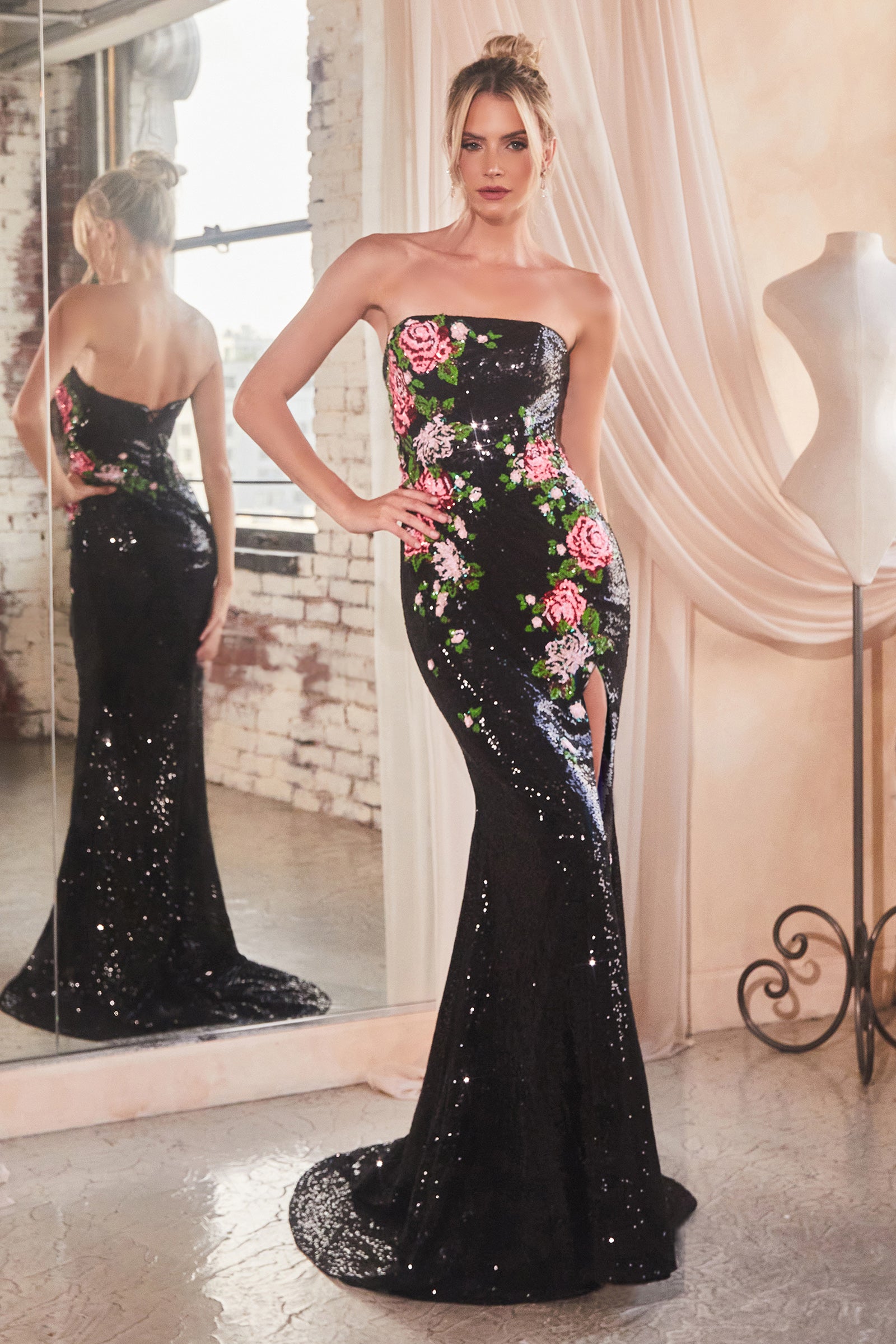 CD811 - Prom & Evening Dresses 2026 | LaDivine by Cinderella Divine Black / 12 CD811 - Prom & Evening Dresses 2026 | LaDivine by Cinderella Divine Black / 12