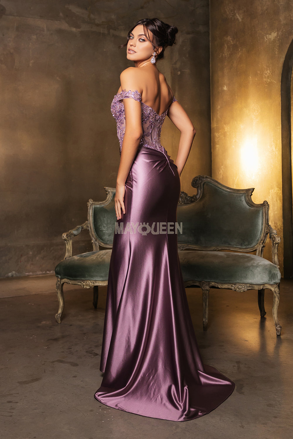 2141 - Prom & Evening Dresses 2026 | MayQueen Burgundy / 6 2141 - Prom & Evening Dresses 2026 | MayQueen Burgundy / 6